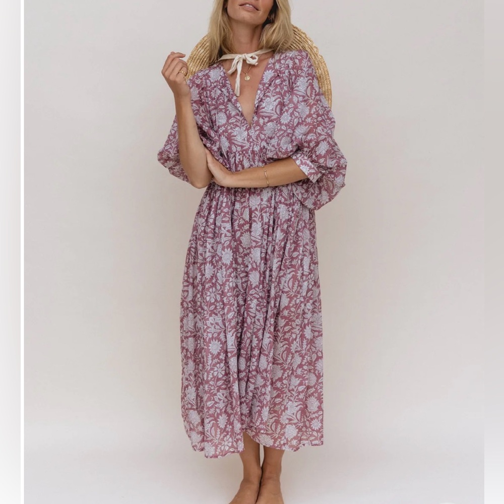 Daughters of India Kyra Midi Musk Small